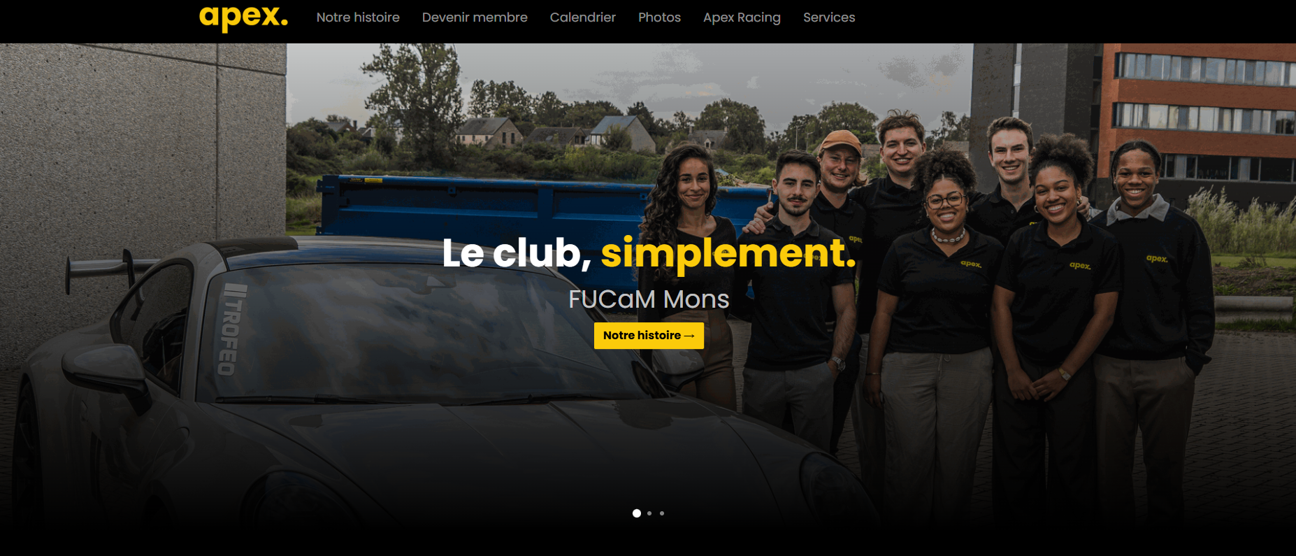 Lettrage C1 Cup Apex